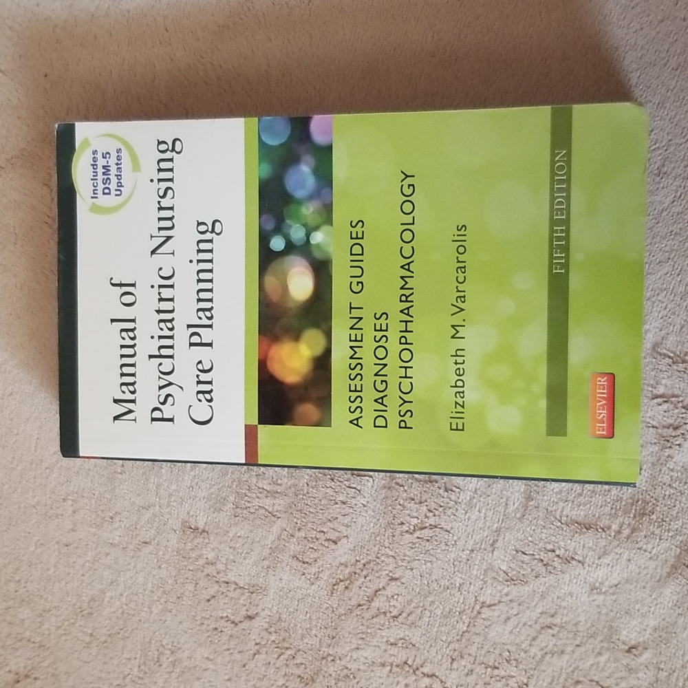 Manual of Psychiatric Nursing Care Planning